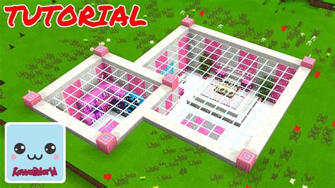 How To Build Pink Underground Base In Kawaii World Tutorial Youtube