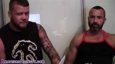 Gay Amateur Bears Kissing