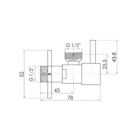 Zawór 1 2 x 1 2 do baterii kątowy z głowicą ceramiczną czarny sklep