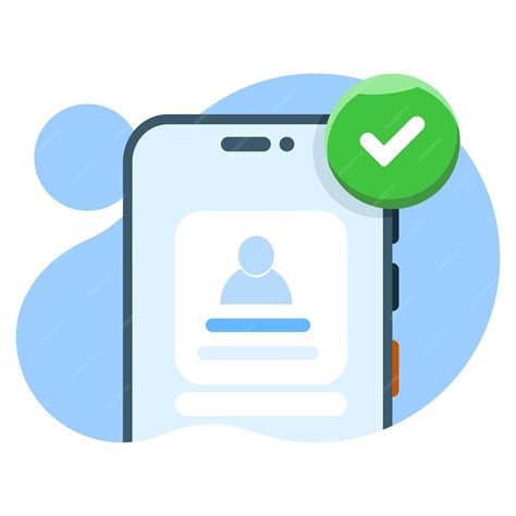 Vector illustration about concept of mobile app account successfully