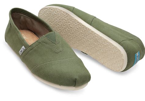 Lyst - Toms Deep Green Canvas Men's Classics in Green for Men