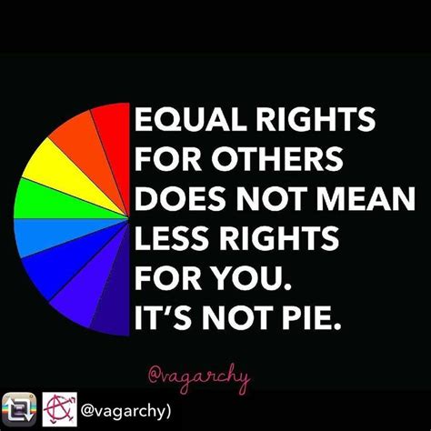 Its Not Pie Equalrights Equal Rights Equality Pie Chart