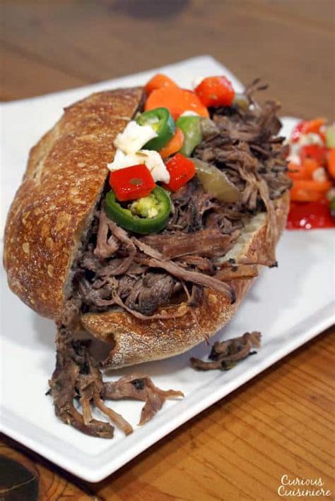 Slow Cooker Italian Beef Curious Cuisiniere