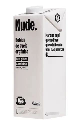 Bebida De Aveia Orgânica Sem Glúten 1l Nude MercadoLivre