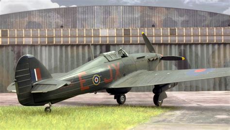 hawker hurricane mkiic kitchecker modell journal