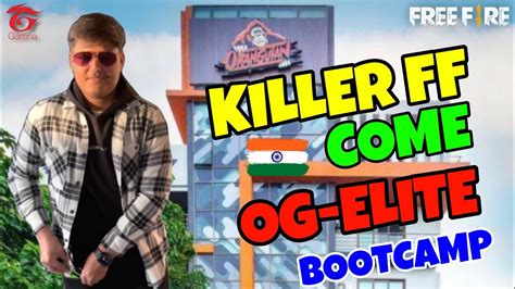 KILLER FF COME OG ELITE BOOTCAMP TANEJA OP REACTION FREE FIRE ESPORTS