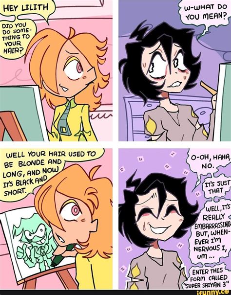 Hey Lilith W What Do Used Your Be Blonde And And Short You Mean Really