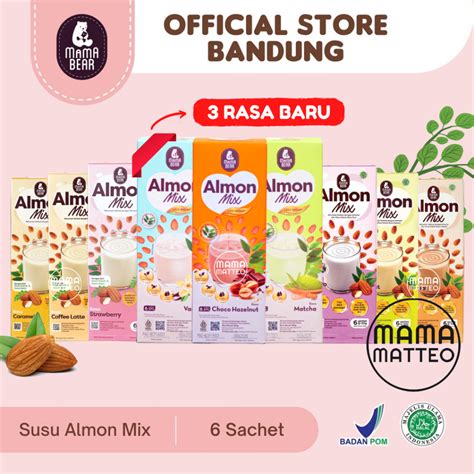 Jual Mamabear Almon Mix Almond Mama Bear Cokelat Coklat Alpukat Taro