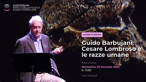 Guido Barbujani Cesare Lombroso E Le Razze Umane Youtube