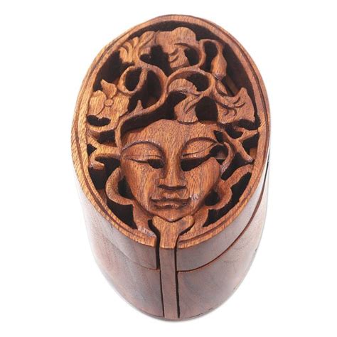 Wood Puzzle Box Bawang Lady