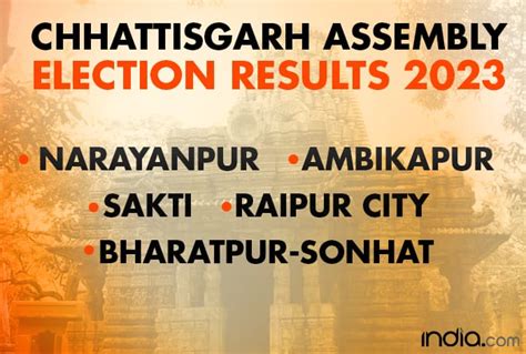 Chhattisgarh Assembly Election Results Live Bjp Overtakes Congress In