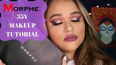 Morphe V Palette Makeup Tutorial Youtube