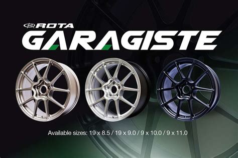 rota releases  garagiste wheels  high  japanese  euro