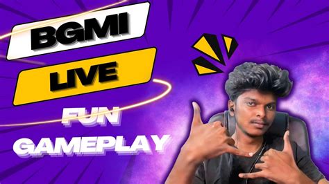 Fun Gameplay Bgmi Tamil Live Facecam Road To Subs Nov