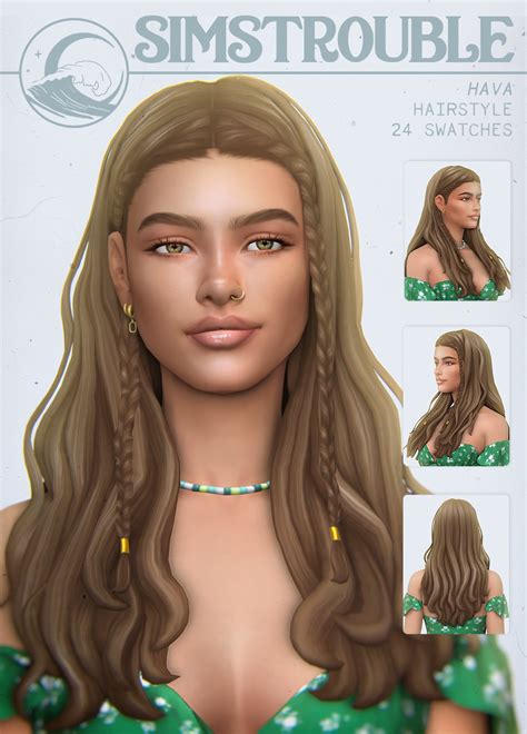 Talita Hairstyle By Simstrouble Artofit