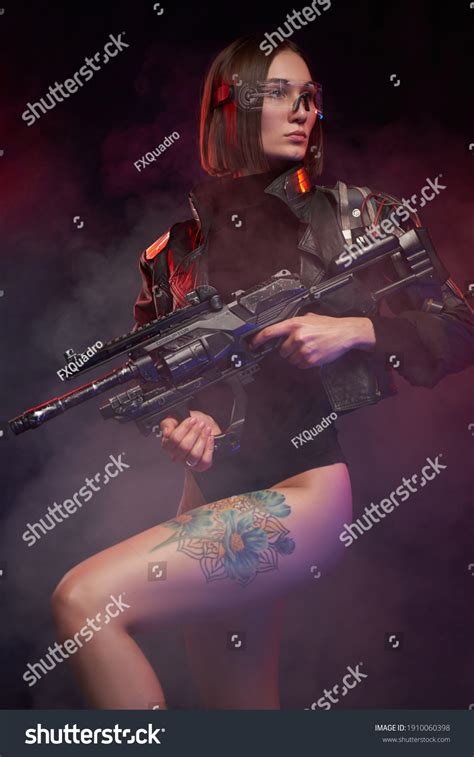 Sexual Female Warrior Nude Tattooed Legs Stock Photo Shutterstock