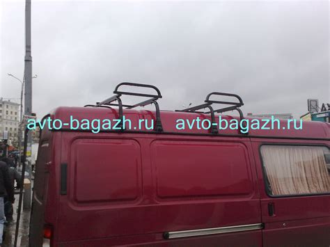 Багажник INTER Голицыно для газели. Багажник для соболя. багажник на ...