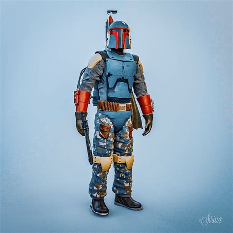 Artstation Boba Fett Vr Sculpt