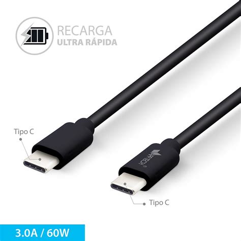 Cabo Usb C Para Tipo C 1m Preto App Tech Pt 1 Un Smartphones And Telefonia Kalunga