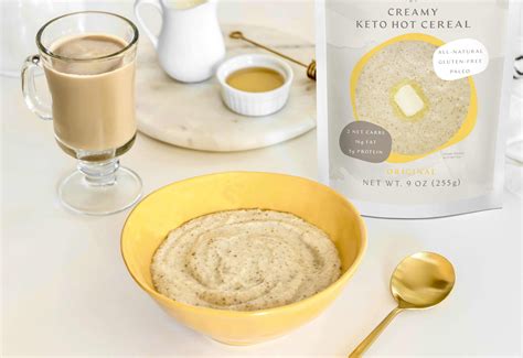 Creamy Keto Hot Cereal Original Phenomenal Foods Co
