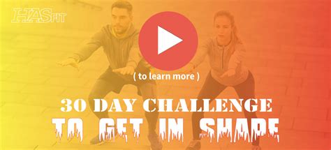 HASfit's Free 30 Days Challenge To Get In Shape Workout Plan and Diet ...