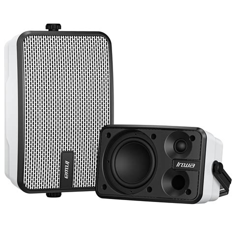 Inwa Outdoor Bluetooth Speakers Ipx5 Waterproof 400w Wall Mount