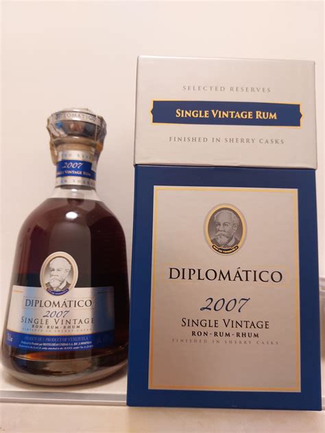 Diplomatico Single Vintage 2007 43 % | Rums.cz