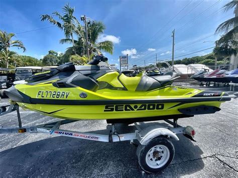 2019 Sea Doo Rxt® X® 300 Ibr And Sound System Neon Yellow And Lava Grey Riva Motorsports