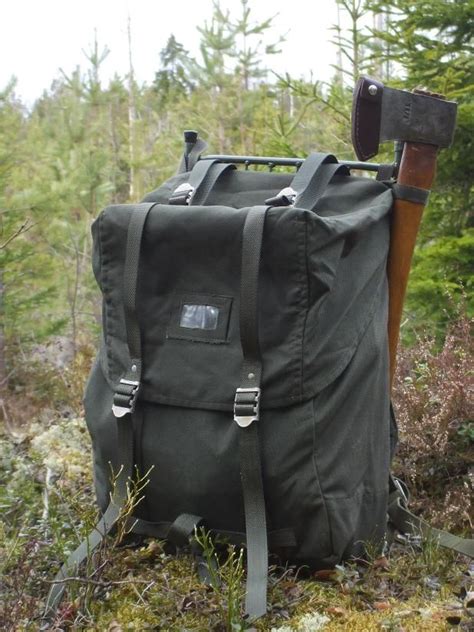 35 L K” Model Swedish Army Rucksack And A Little Bonus Army