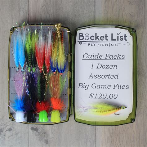 Peacock Bass Guide Pack 1 Dozen Flies Bucket List Fly Fishing