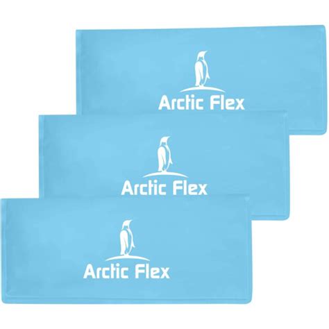 Arctic Flex Gel Replacement Packs Sized For Knee Ice Brace Cold And Hot Therapy For Injuries