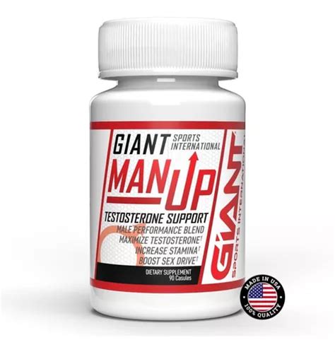 Giant Sports Man Up Testosterona Boost Boost Sex Drive MercadoLibre