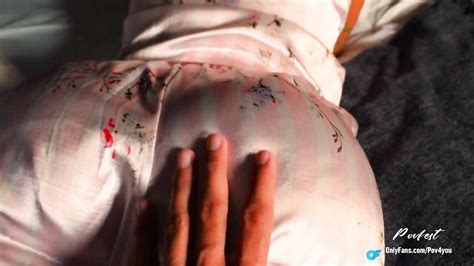 Filling His Girlfriend S Pink Pussy With Milk