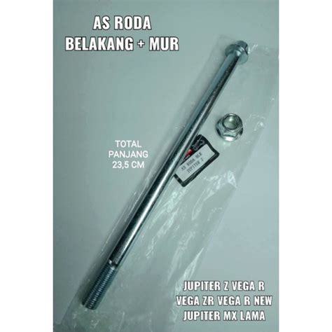 Jual AS RODA BELAKANG MUR MOTOR YAMAHA F1ZR FIZ R FORCE 1 ALFA