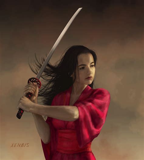 Camilla Belle With Katana Ani By Xenbis Hentai Foundry