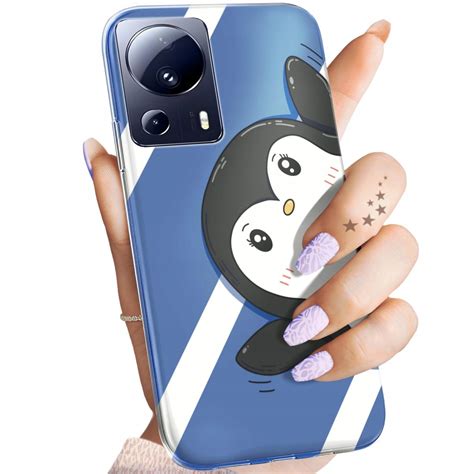 Etui Do Xiaomi 13 Lite Civi 2 Wzory Pingwinek Pingwin Happy Feet