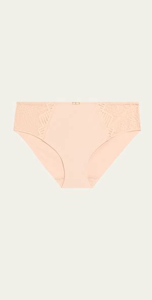 Chantelle Lace Paneled Bikini Briefs