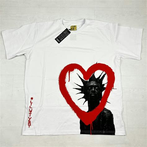 Lil Uzi Vert Lil uzi vert heart tee clout festival merch eu 2023 | Grailed