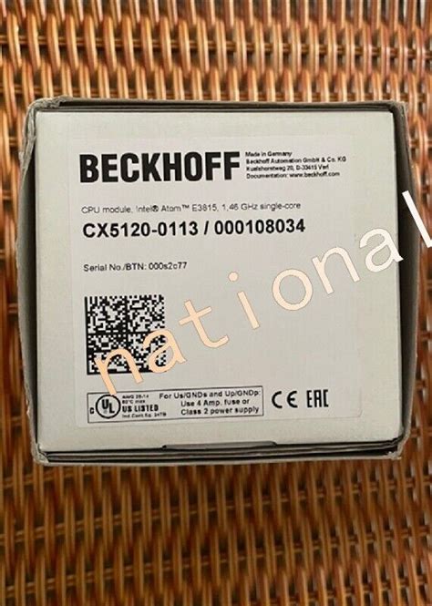 CX5120-0113 PLC module Brand New DHL Express shipping | eBay