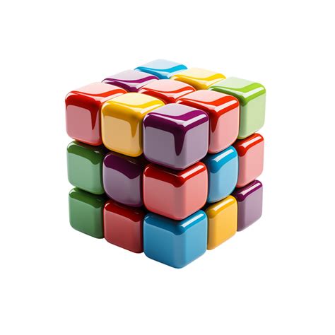 Ai Generated Rubiks Cube Rubiks Cube Png 40492252 Png