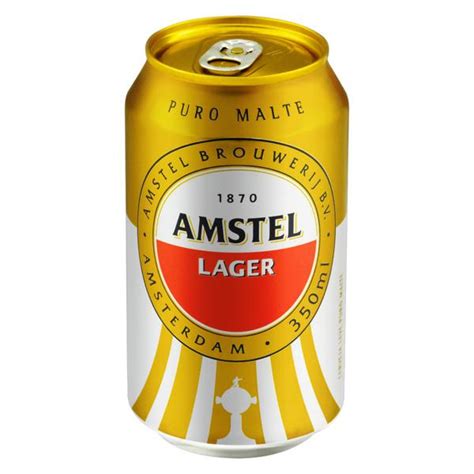 Cerveja Lager Puro Malte Amstel Lata Ml Frade