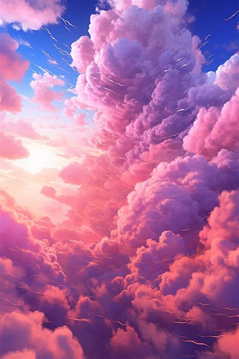 Pink Clouds ☁️ Wallpaper 4k For Iphone | Cielo rosa, Sfondi, Cielo