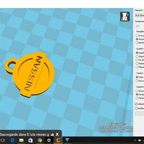 Descargar Archivo Stl Gratis Llavero Nissan • Plan De La Impresora 3d ・ Cults