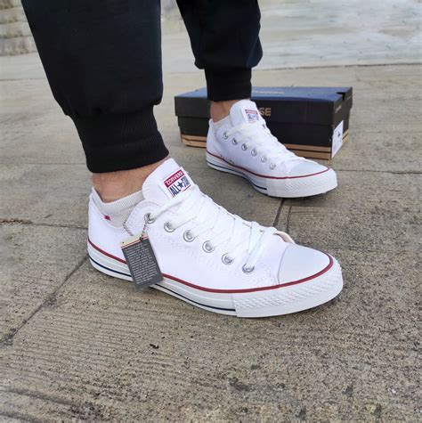 Converse Chuck Taylor All Star White кеды конверсы низкие ТЕКСТИЛЬНЫЕ ...
