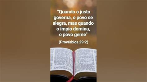 Quando O Ímpio Governa O Povo Sofre - Quando o justo governa o povo se alegra mas quando o ímpio domina o ...