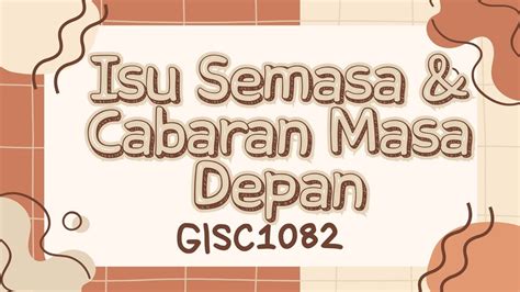 GISC 1082 TUGASAN PERSEMBAHAN YouTube