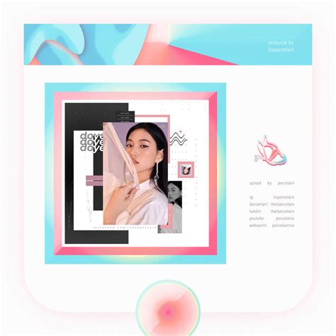 member template  psd  itsporcelain  thatporcelain  deviantart