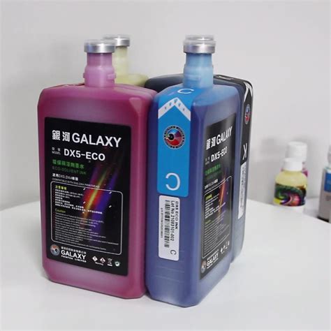 1000 500ml Galaxy Eco Solvent Ink For Wide Format Inkjet Printers With