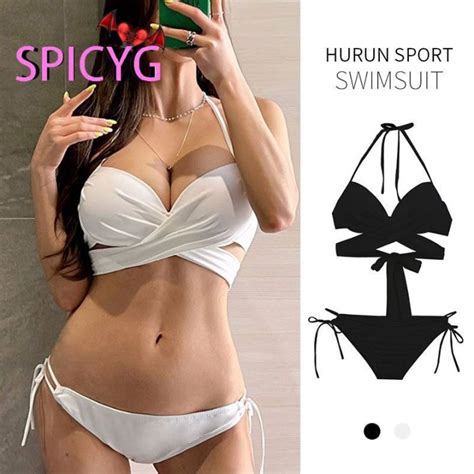 SPICYG Micro Bikini Tiny Women S Swimsuit Split Three Point Sexy