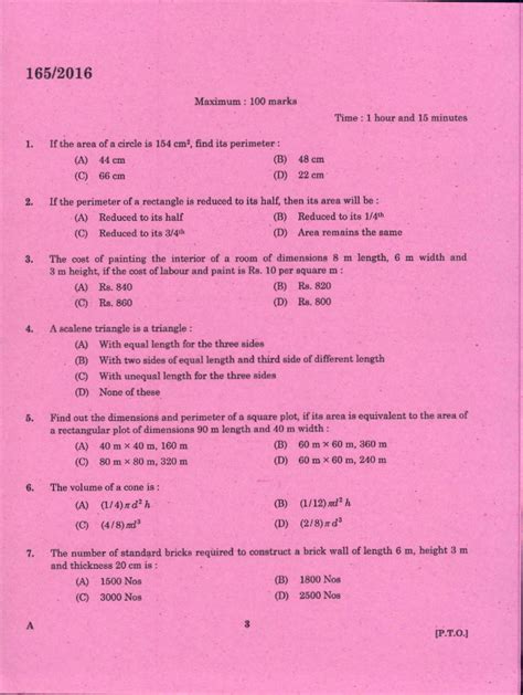 Solution Civil Engineering Mcq Question Paper Studypool